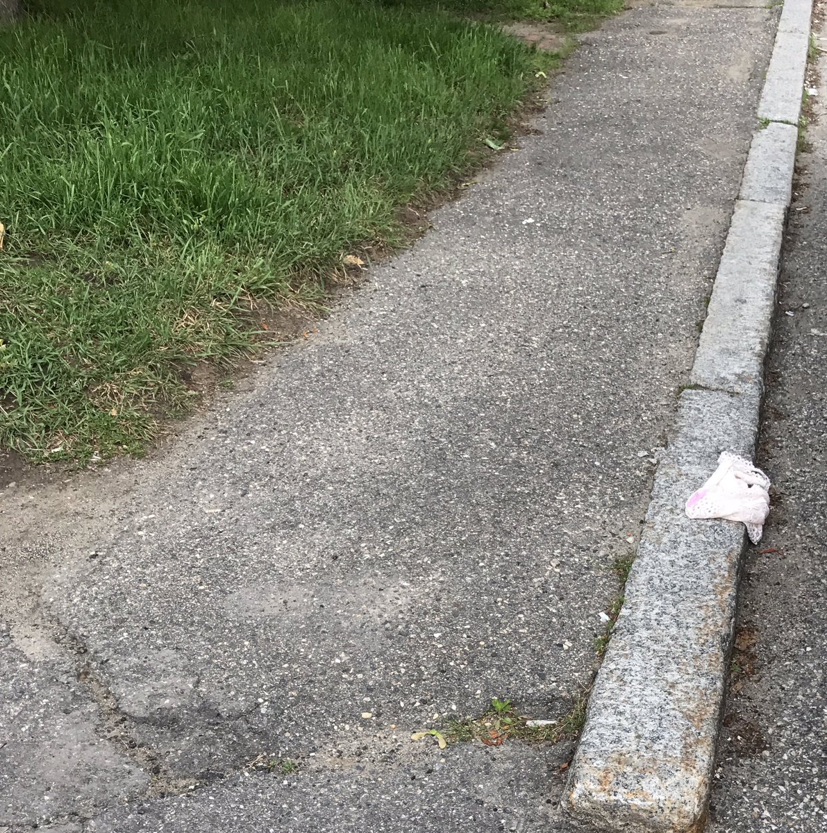 MichaelSVenn's tweet photo. Saw this underwear all alone on the curb this morning #WWTHD #WhatWouldTomHanksDo @tomhanks https://t.co/c786T5YtQI