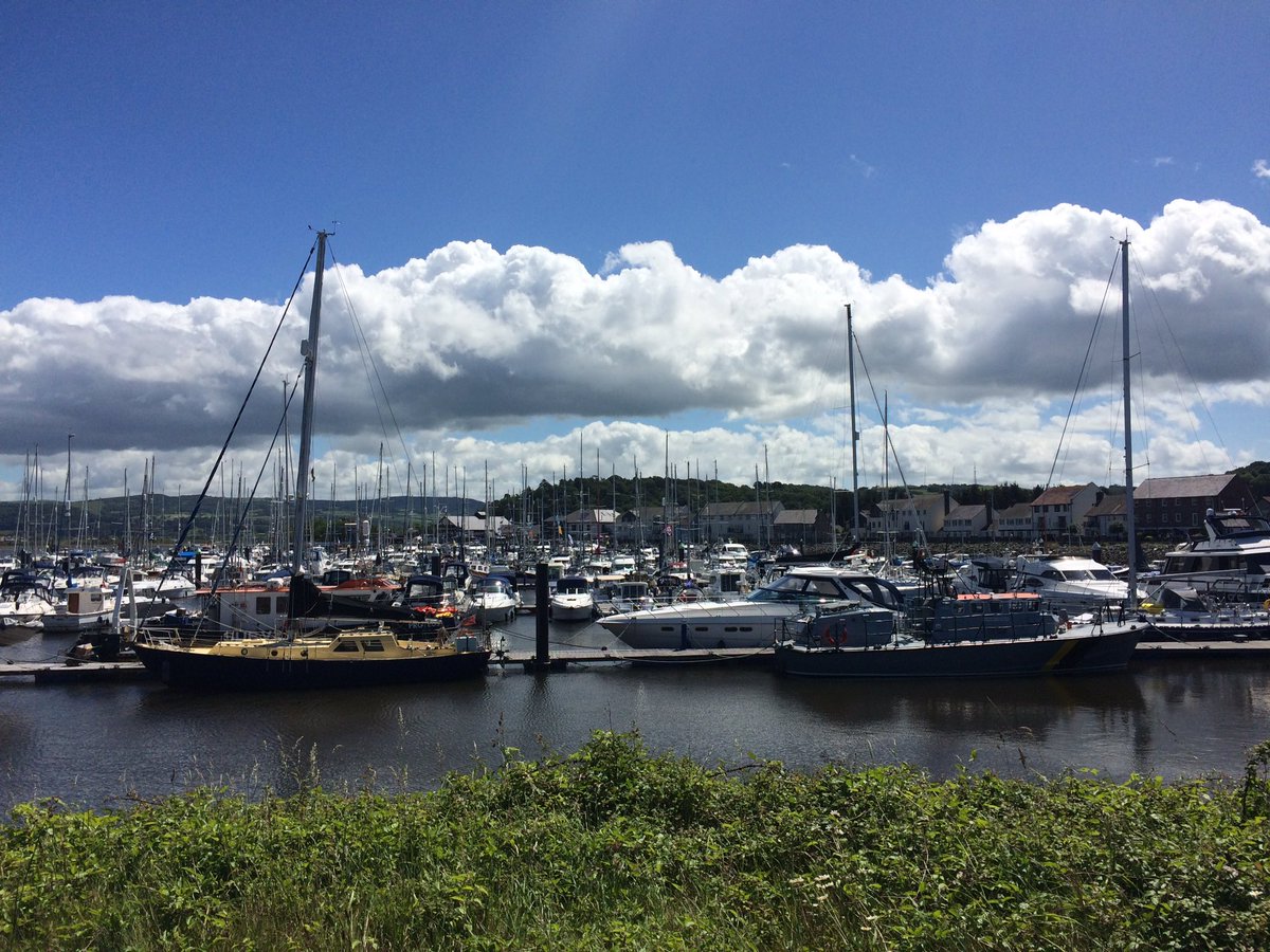 P'nawn braf yn #Conwy @WalesBoatShow