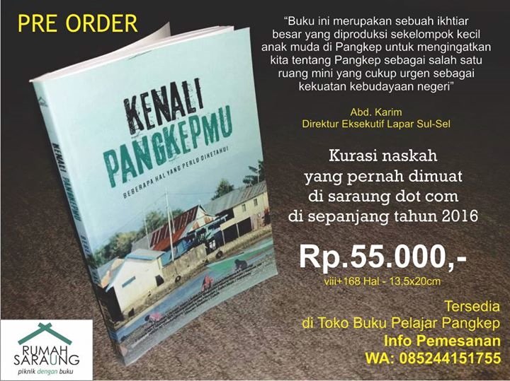 Segera miliki buku #KenaliPangkepMu dari <a href="/passaraung/">saraung[dot]com</a> #bacapangkemu