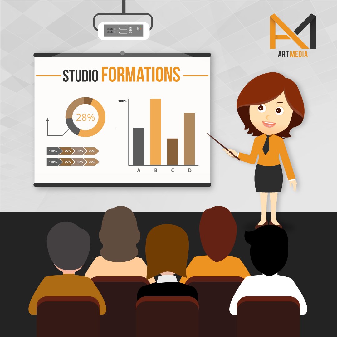 ARTMEDIAMAROC's tweet photo. @ARTMEDIAMAROC vous propose un large choix de formations digitales/WEB adaptées aux besoins de vos collaborateurs.
#Agencecom #Formations https://t.co/cbFud8meHi