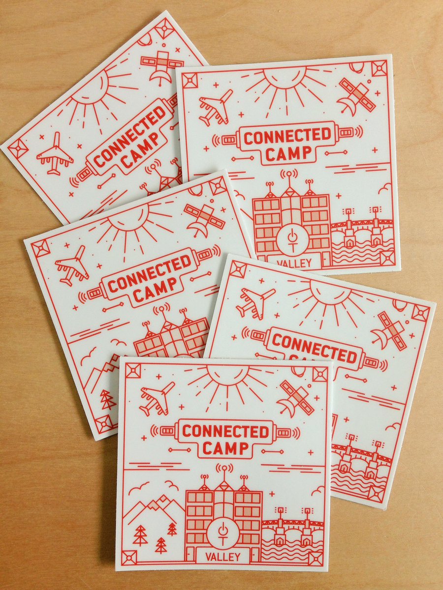 Our brand new stickers are out ✨🤖 You want some ? Come visit us 🙂 #iot #designer #startup