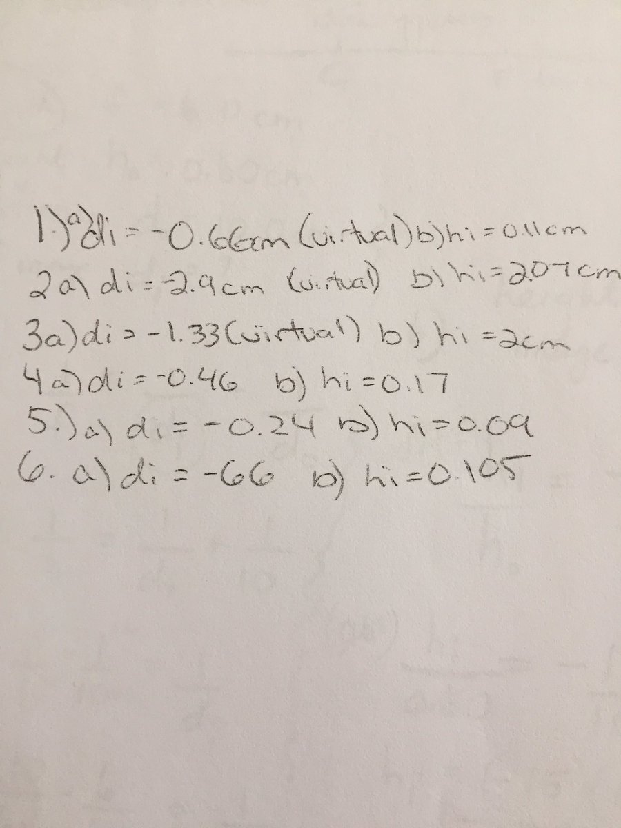 stannesscience2's tweet photo. Answers for the practice problems. Grade 10 science. https://t.co/m19b78PaDG