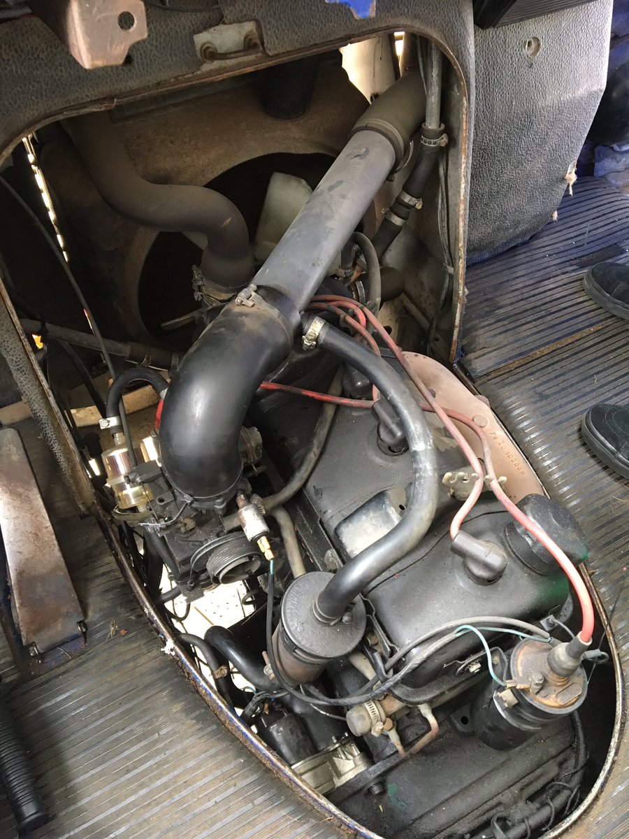 Bubbledogs Anyone Knows How Or Who To Replace This Engine For Us 1973 Peugeot J7 Van Pls Rt