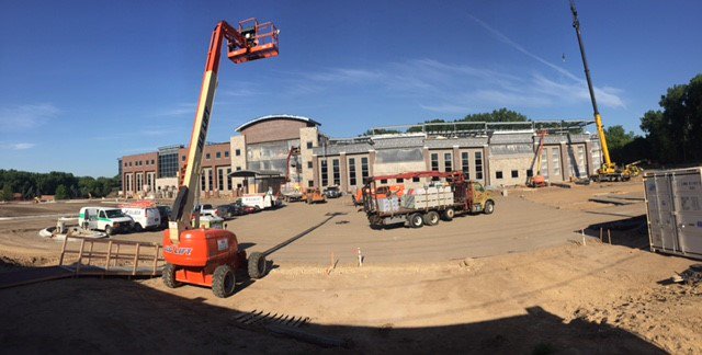 Timco_Const's tweet image. Great shot of work going on at Hazelwood Medical Center this morning!