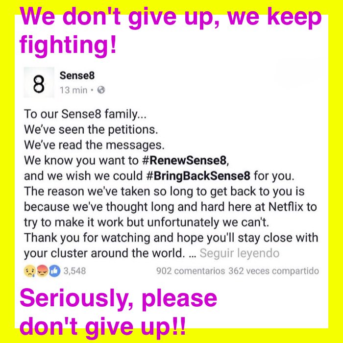 Choco_Latte2790's tweet photo. #WillAppreciationDay #NoSense8NoNetflix #BringBackSense8 #SaveSense8 #HopeForSense8 #RenewSense8NOW #IAmAlsoaWE #WEDontGiveUp #KeepFighting https://t.co/sbB6WYCalG
