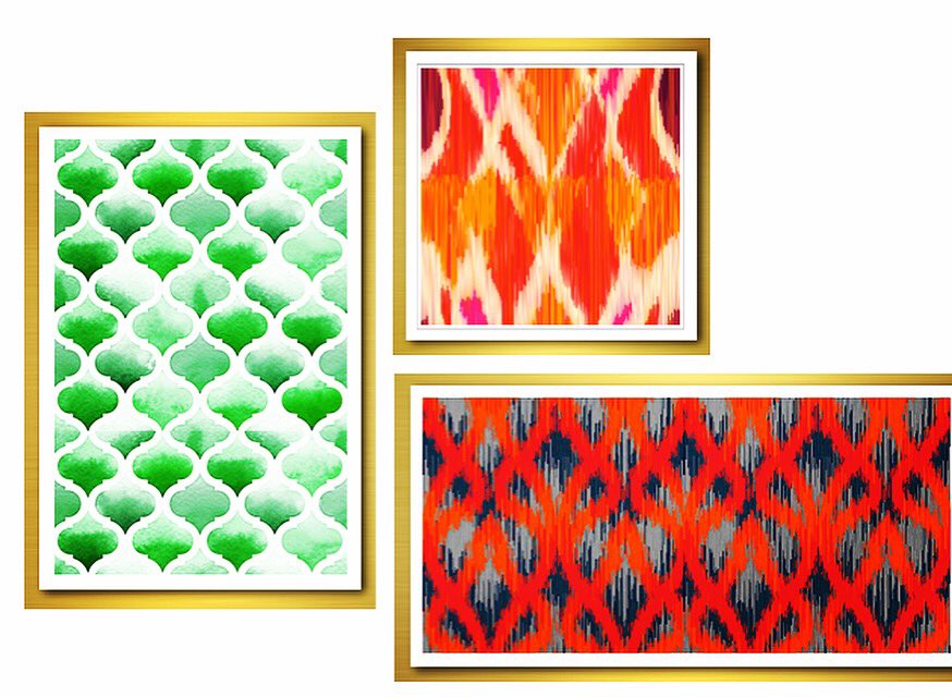 decorartsindia's tweet photo. A contemporary juxtapose of art and history #coloursdefined #fuschiaorange #emeraldgrande #rednation #jaipurgoals #artylife @pratikshatayal https://t.co/BcuTQmfMDC