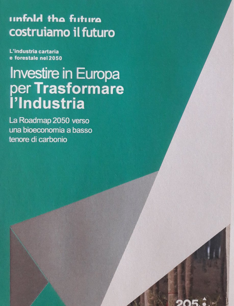ASSOCARTA's tweet photo. In arrivo Roadmap 2050 settore cartario #assembleassocarta2017 14 /6 Roma @QuotidianoEnerg @Staffetta @sole24ore @Affaritaliani @comieco https://t.co/fAItUaEt3R