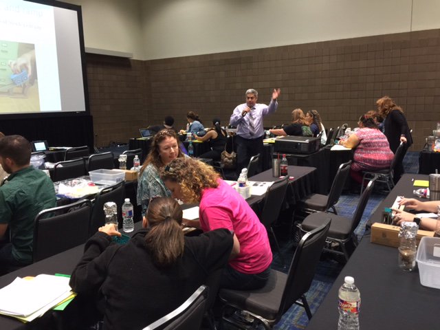 CPSBschools's tweet photo. CPSB's Brian Fontenot presents at the LDOE #tlsummit2017. His focus is on looking at science standards through a 3-dimensional lens. https://t.co/au0SHZiis5