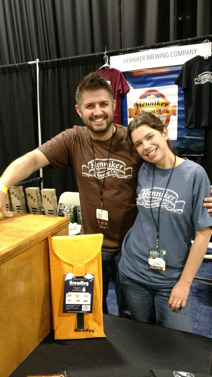 BrewHug's tweet photo. Great tasting Hop Slinger #IPA by Henniker Brewing Co definitely a #beer to taste @beer  advocate microbrew invitational boston! 🍻#cheers! https://t.co/Fa0kf1zTS7