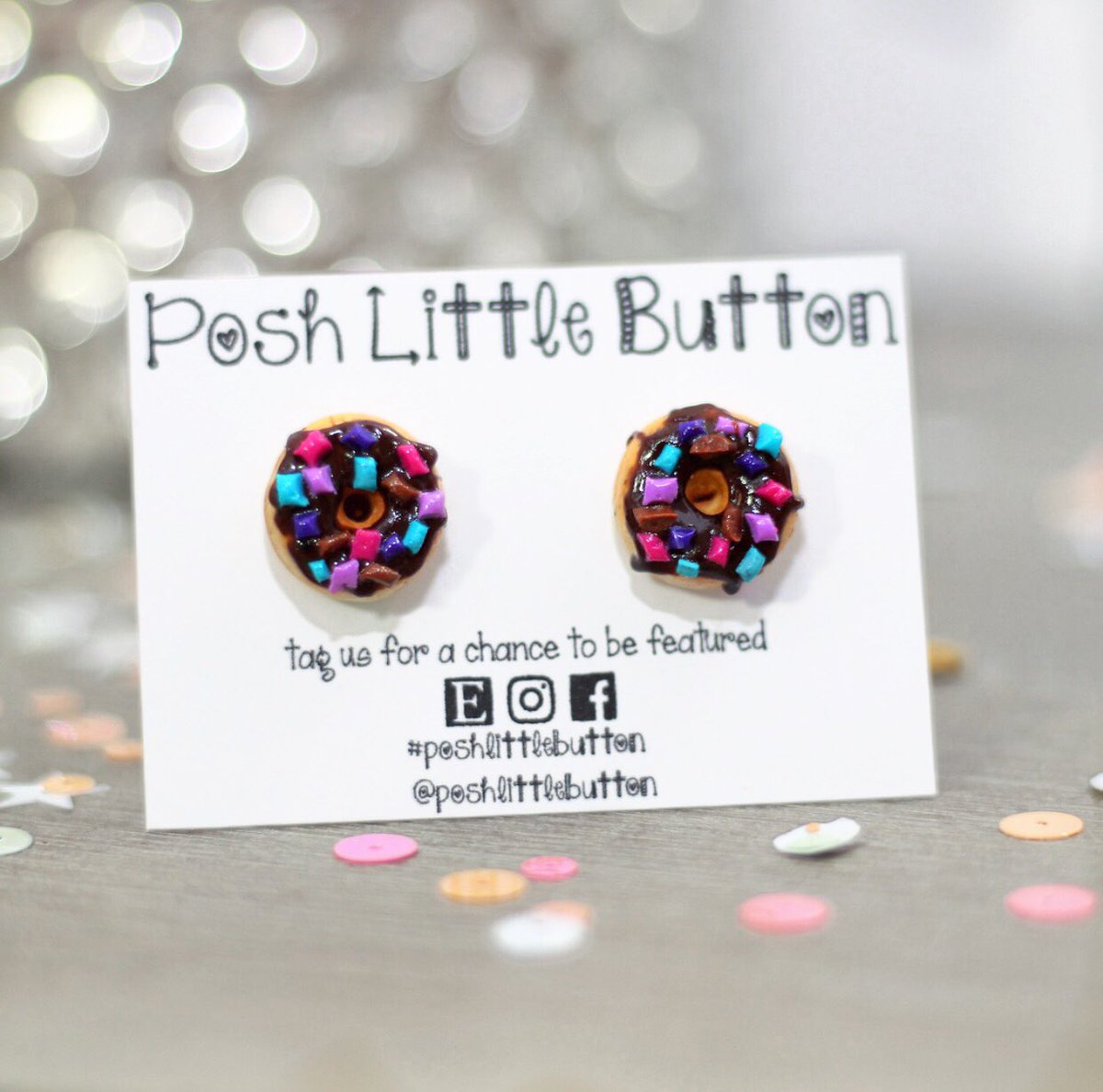 ShopThePosh's tweet photo. #Chocolate #donuts!🍩 #fairytale #Accessories https://t.co/UyFqRRvuAk