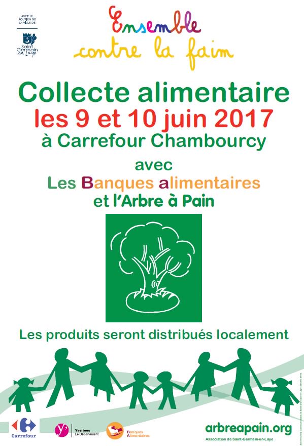 StGermainLaye's tweet photo. Aujourd'hui et demain, l'#ArbreàPain organise sa traditionnelle collecte @CarrefourC.
N'hésitez pas à les aider :) https://t.co/yr1LYzFZMq