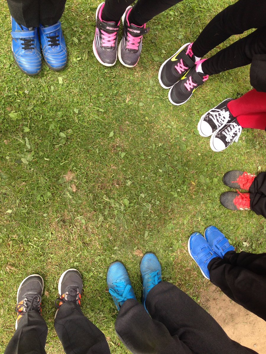 We have happy shoes in Year 5 and Year 3 #happyshoes#activetravelchallenge