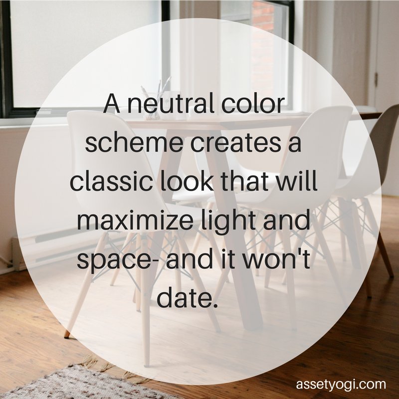 assetyogi's tweet photo. A natural color scheme creates a classic look that will maximize light and space and it won't date."
#InteriorDesigningTips #interiordesign https://t.co/ULC800xMnB