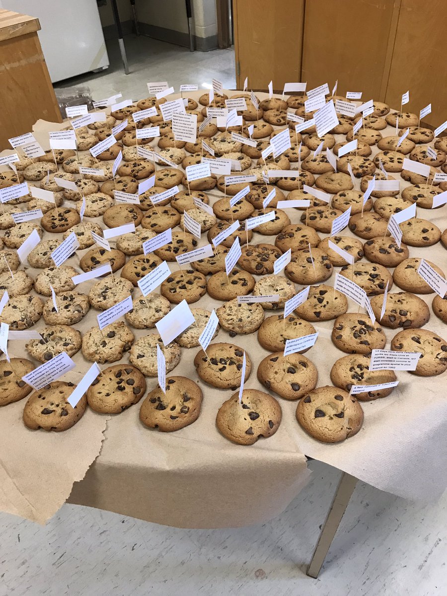 bejjanyc1's tweet photo. Gr8 Projects showcasing #Canada150 cookies &amp; cupcakes with 150 Canadian facts. @Super_Halton@HaltonDSB #WIDWilcats https://t.co/w4IdfgRIWo