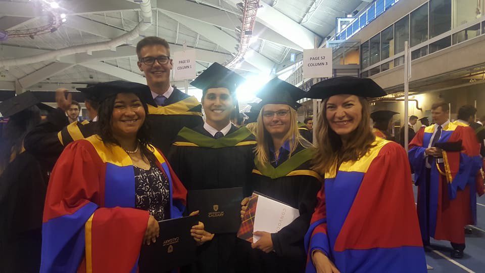 SIPRC_'s tweet photo. Yesterday was a big day for SIPRC, with many of our students walking the stage for convocation. Congrats #Classof2017! @aacademic @DirkChis https://t.co/CSG2UPyvsk