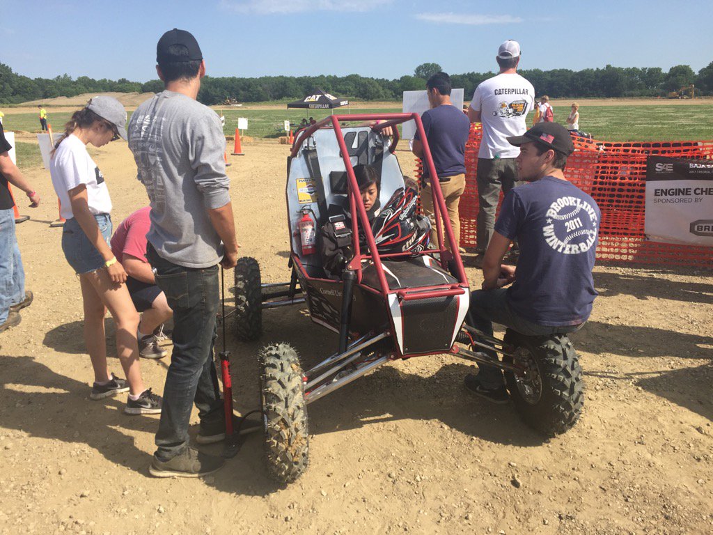 CornellENGTeams's tweet photo. Successful hill climb! Now prep for accel... @CUBaja https://t.co/zngXwEqbs2