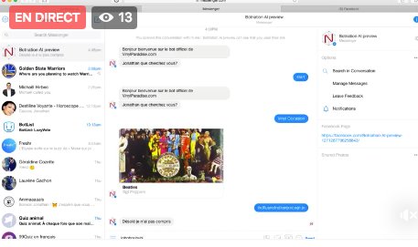 BotNationAI's tweet photo. Rendez votre bot intelligent grâce à l’ #Intelligenceartificielle de @BotNationAI . 🤖🎊#ChatBot #BotNationLive https://t.co/GgwxedUsZq https://t.co/77KrqBUy83