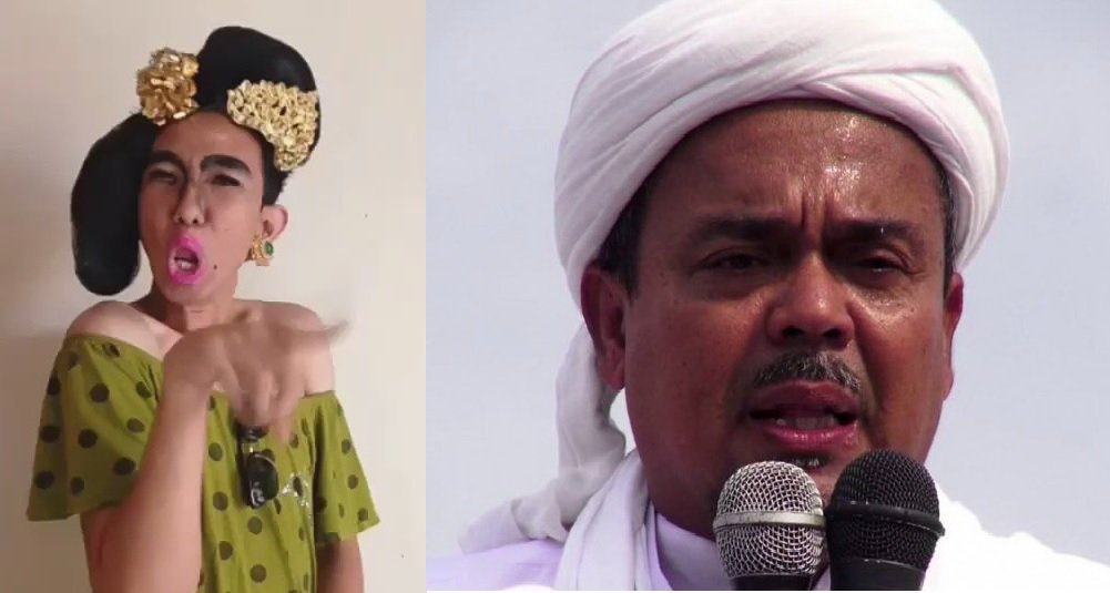 sugi_0706's tweet photo. Mana yang kalau disuruh perang lebih berani?

BANCI = Retweet♻️  RIZIEQ = Like❤️️ https://t.co/1Y4sm2bOnq