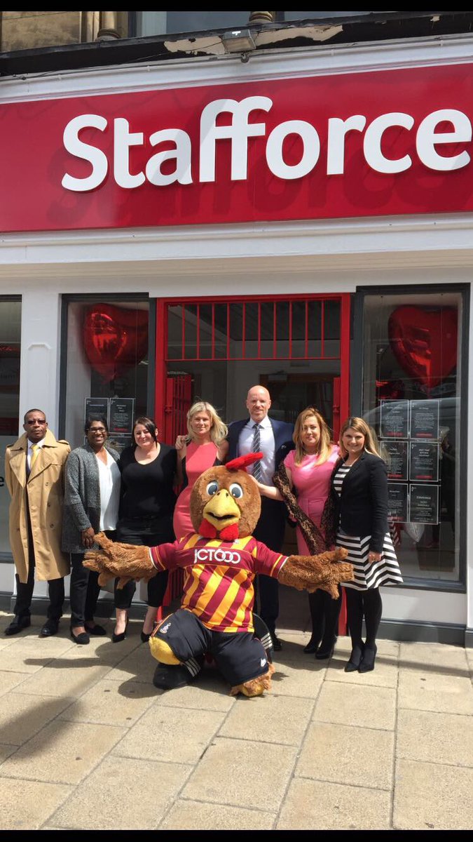 tanyamajorrec's tweet photo. More photos @StafforceNews #bradford @officialbantams &amp; @HeartYorkshire.Thanks to everyone that came to support us. https://t.co/5Hf9c2ayU0
