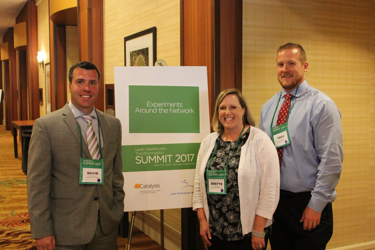 tinsleyta's tweet photo. Honored to present our @MSPowerBI work with these lean leaders from @IUHealthTeam at the Lean Healthcare Transformation
Summit. #HCSummit17 https://t.co/9WnUP6nUNX