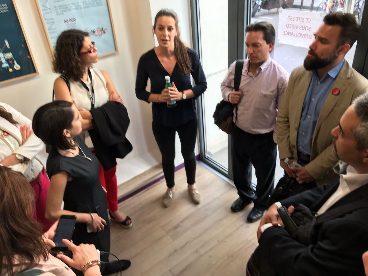 BereniceAlcalde's tweet photo. #COMFEI en Francia conocimos varias #Starups @NUMA_mx Direccionando a emprendedores a resolver problemas con la mira #2030 @Camfranmex 🇫🇷🇲🇽 https://t.co/p2k1xZ5wlT