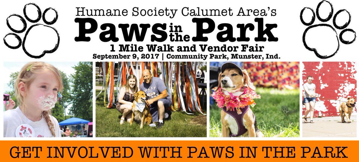 Join <a href="/hscalumet/">Calumet HS Track and Field</a> for our 25th annual #pawsinthepark. Register to walk here : ow.ly/cXEZ30ctfxi