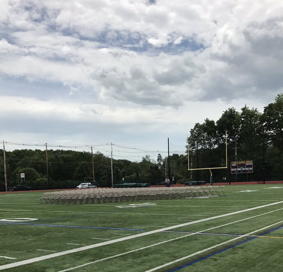 MrsDabrieoNRHS's tweet photo. Seats are ready, @NRHS_class_2017 , let's fill them with graduates! #classof2017 #youearnedthosetassels https://t.co/4P8M1PxtXR