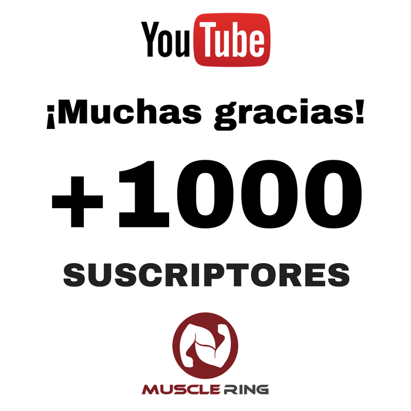 MuscleRing's tweet image. ¡Muchas gracias y no olviden suscribirse para recibir las notificaciones de nuestros próximos videos! youtube.com/c/musclering