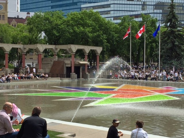Rally added: sch.mp/bBejv - RT <a href="/ctcceventguru/">Henry N Kee</a> #cfnu2017 rally at the Olympic Plaza #yyc
#speakup