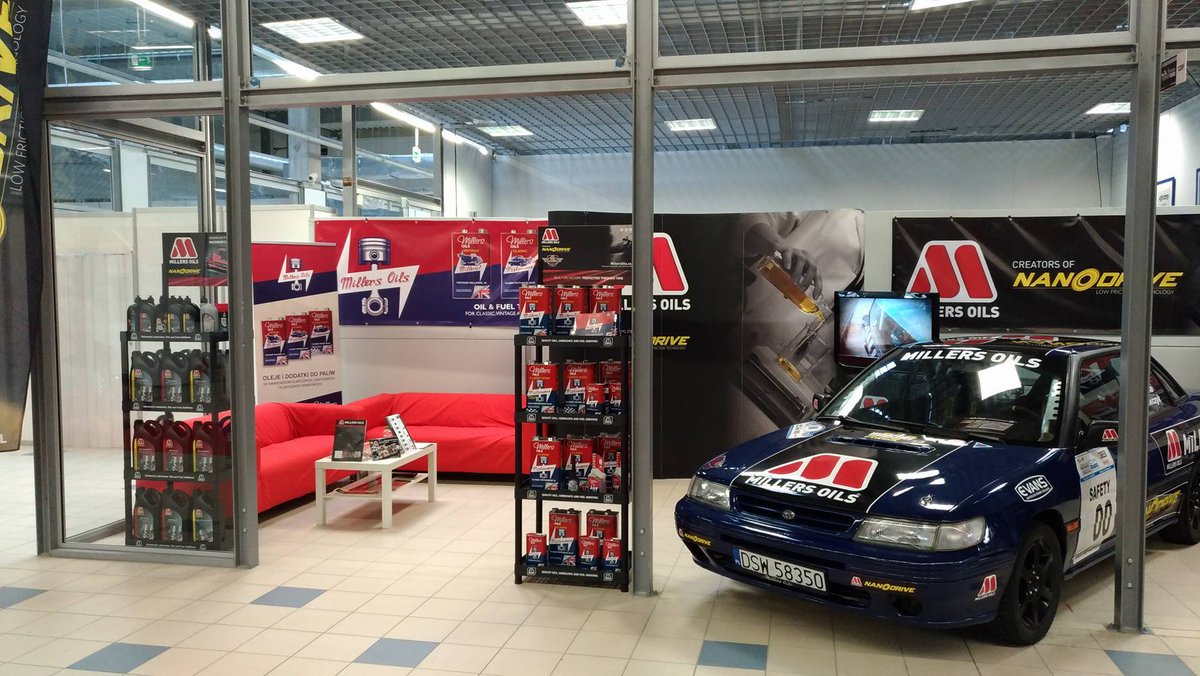 Oldtimer Warsaw Show - <a href="/MillersOilsPL/">Millers Oils Polska</a>  stand. <a href="/MillersOilsLtd/">Millers Oils</a>