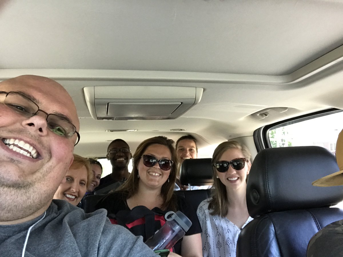 SandersElem's tweet photo. On our way back from the Deeper Learning Symposium... #jcpsdl #PBL #engagement #excitedfor2017/2018 #studentsgetready https://t.co/MwLh5AdMmg