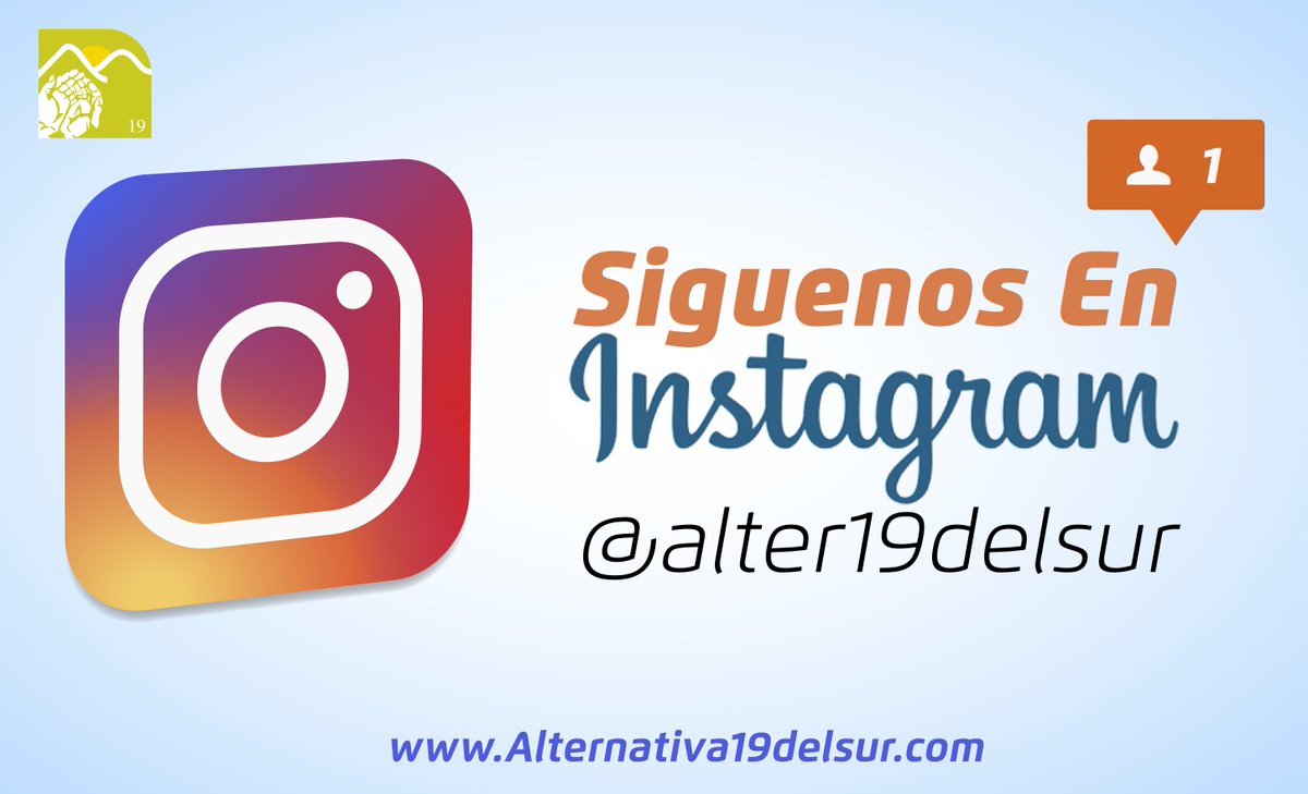 alter19delsur's tweet photo. #Síguenos

Síguenos en Instragram como alter19delsur

#MiAlternativa #Alternativa19delsur https://t.co/zUhbip86Hl