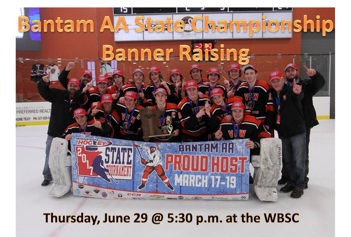 Come celebrate a champion with us!