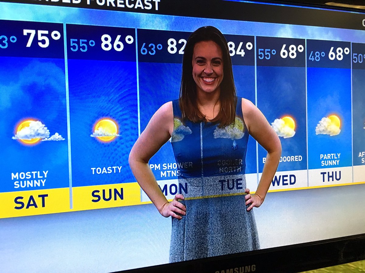 MeteoroloJess's tweet image. Wore green for my photoshoot. Then had some fun. #greenscreenproblems #chromakey