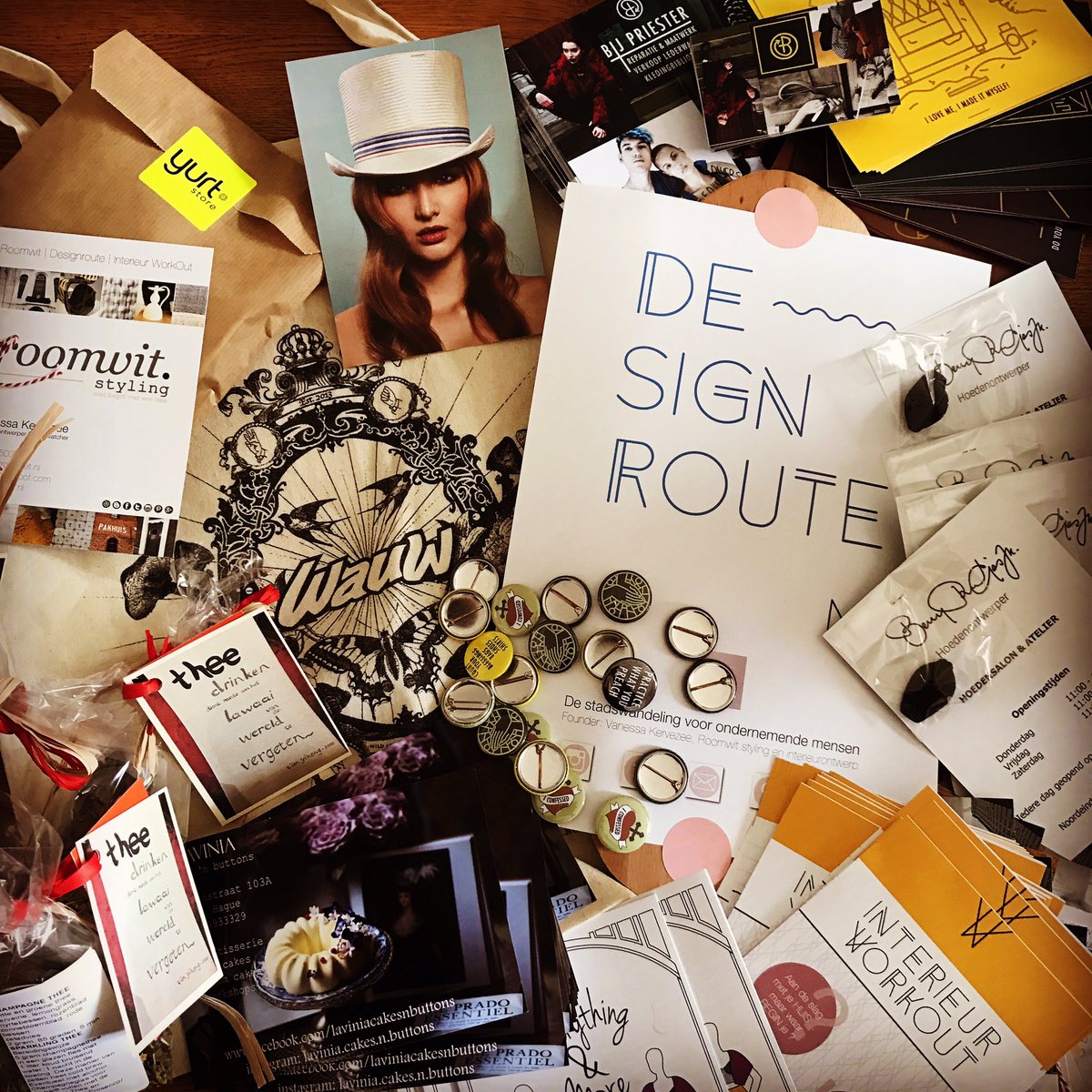 Als styliste volg ik veranderingen in een bewegende werel. Deze deel ik met: <a href="/designroute/">Designroute</a> #trots #toplocaties #mkb #storytelling #verbinding