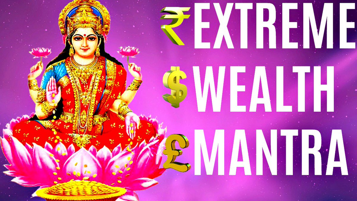 Silenttruth222's tweet photo. LAXMI MANTRA for MONEY &amp; EXTREME ABUNDANCE of the UNIVERSE | VERY POWERFUL ॐ
https://t.co/Av75azt3Uk

#mantra #meditation #lakshmi 
#money https://t.co/w5oSroa7WP