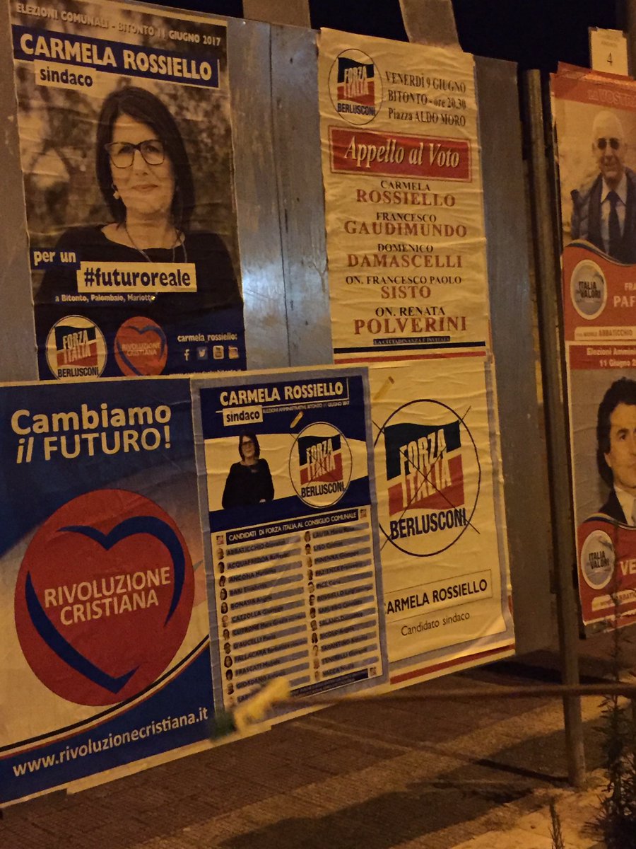 DDaucelli's tweet photo. In piena campagna elettorale non ci fermiamo mai @figterradibari @FiBitonto @gasparripdl @DamascelliD @renatapolverini https://t.co/FbxBbiOnJh