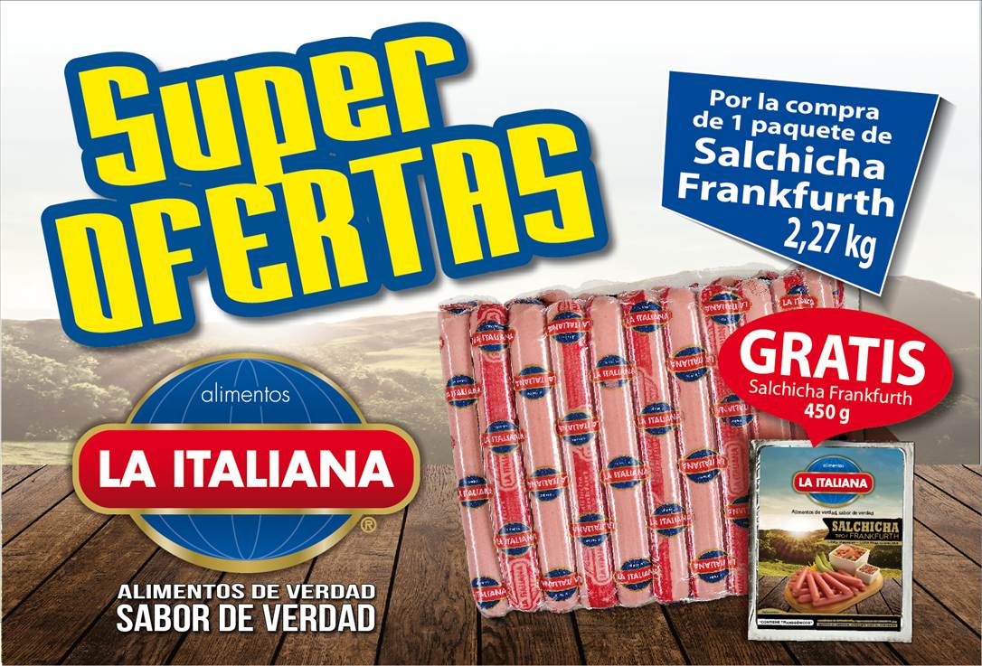 DeviesSM's tweet photo. Llegó Llegó a @DeviesSM La Súper Oferta de la Italiana
para que disfrute nuestra distinguida clientela
Recetas deliciosas por el mes de Papá https://t.co/YXANl2Va42