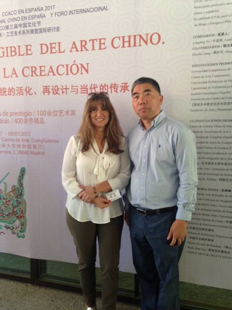 IGEgemologia's tweet photo. Ayer, en la inauguración de "El Patrimonio Intangible del Arte Chino" organizada por #Ccaco. No os la perdáis https://t.co/vGkdlG3wkO