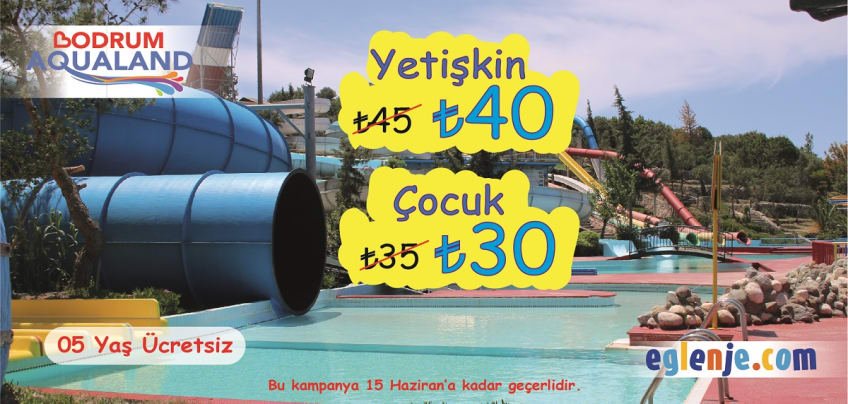 Bodrum Aqualand ile gün boyu eğlence devam ediyor.En uygun biletler eglenje.com/bodrum-aqualand adresinde. #Bodrum #Aquapark #Bodrumaqualand