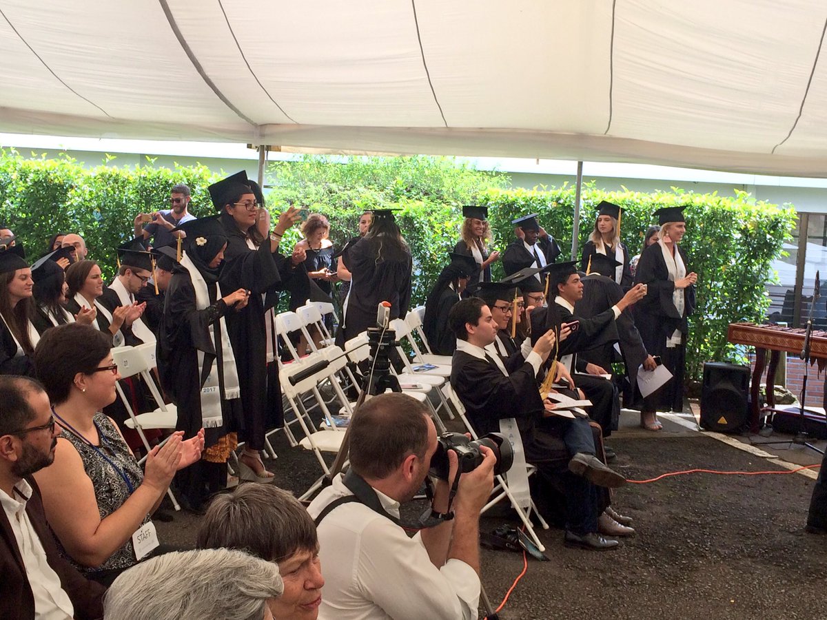 EmbCanCRHNNI's tweet photo. @UPEACE 2017 Commencement Ceremony in Costa Rica 🇨🇷 -- "If you want peace prepare for peace" https://t.co/vJr4otbIs3