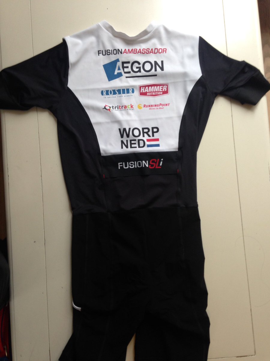 DennisvandeWorp's tweet photo. Morgen eerste triatlon 2017 @ChallengeDK heb er veel zin in. @Fusion_NED @2Rosiir @RunningpointMdM @TriTrackNL @Aegon #Howihammer https://t.co/FKH38QGTml