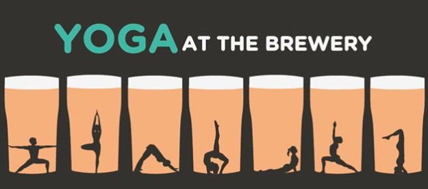 Sundays = Yoga with Studio One Yoga Stillwater at 11AM. Garage doors will be open, the heat will be turned up and the beer will be cold.