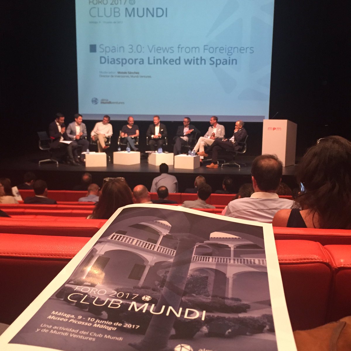 Very inspiring time in Malaga thanks to #ClubMundi #AmbientCommunication