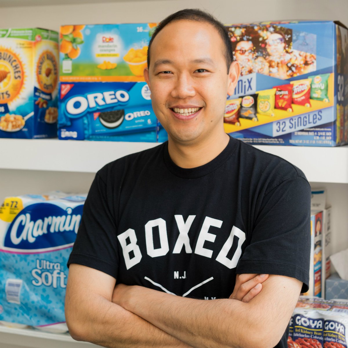 BoxedWholesale's tweet photo. Our CEO @Astrochieh tells @CNBC why he pays for employee weddings and tuition for their kids https://t.co/NYwnLTFn1v https://t.co/5bBhUxKF7Z
