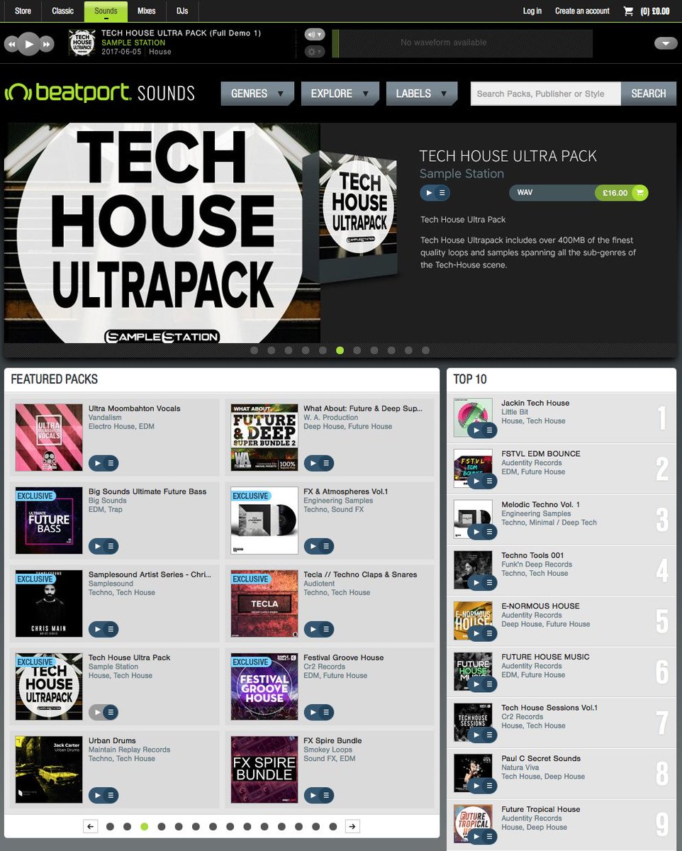 Sample_Station's tweet image. MUSIC PRODUCERS!!! Making Tech House? Love to get your thoughts on our latest release available @beatport here  ow.ly/jgPI30csNLF