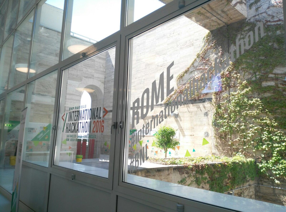 #InternationalHackathon @anaco100  <a href="/MrScarsella/">Marco Scarsella</a> <a href="/AglaeEmelien/">Aglaé Emélien</a> <a href="/EnLabs/">eNLabs</a> @BNLPeople good luck for this new adventure