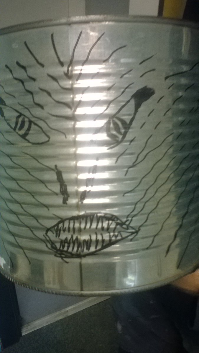 From an NHS focus group #engagingcommunities to another face for our new scarecrow - a proper scary face: thanks Josh! variety-spice-life!