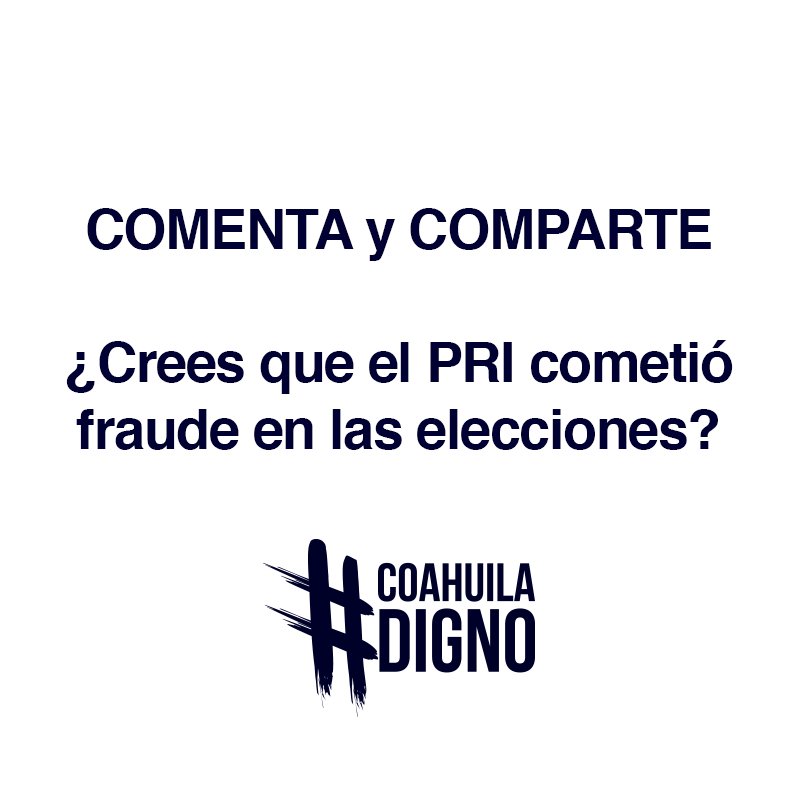 memo_anaya's tweet photo. COMENTA y COMPARTE 
#CoahuilaDigno https://t.co/J1Gjxtpu5y
