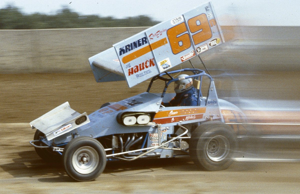 VntgSprintCars's tweet photo. Donnie Kreitz Jr. flying around Eldora Speedway before winning the 1986 Kings Royal - Ted Van Pelt photo https://t.co/JMaEpLZHhu